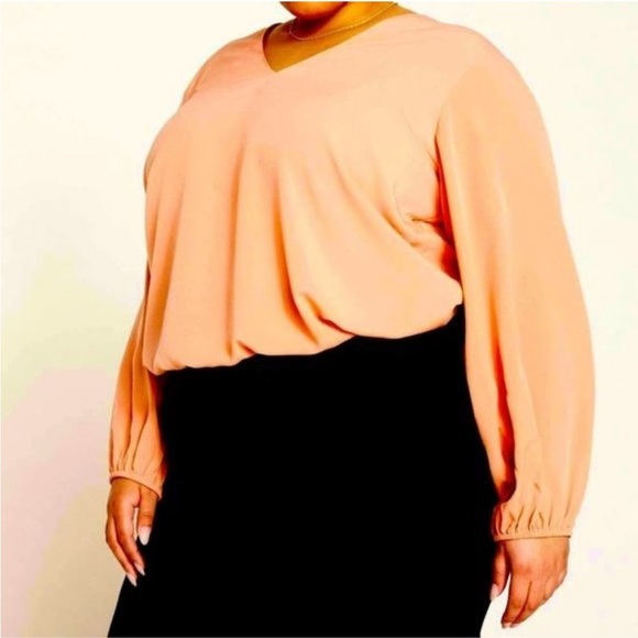 Universal Standard Coral Blouse - Picture 2 of 9